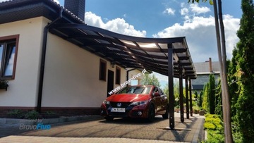 Carport, wiata garażowa, zadaszenie na samochód