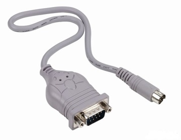 ADAPTER DB9 9-pin wt. - Mini DIN 8-pin wt. THOMSON