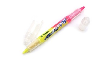 Zakreślacz dwustronny Pilot 3.6mm żołto-różowy