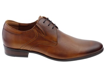 Conhpol buty wizytowe KLASA C-2487 brąz, skóra 40