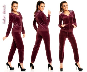 Велюровый спортивный костюм 8 COLOURS BLUE 3XL