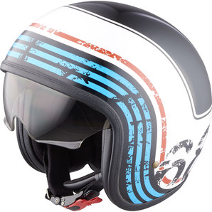 Kask motocyklowy otwarty Highway Retro harley L