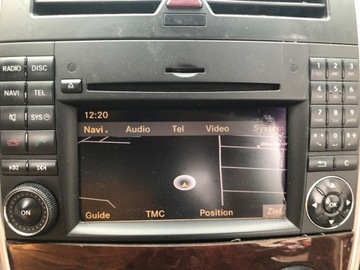 MERCEDES A KLASA W169 RADIO DUŻA NAWIGACJA COMAND