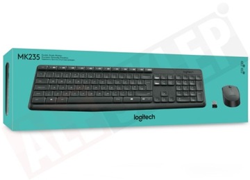 НАБОР LOGITECH WIRELESS MK235 КЛАВИАТУРА + МЫШЬ