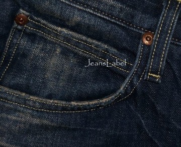 LEE DAREN jeansy slim vintage rozdarcia W30 L34