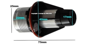 КОЛЬЦА СВЕТОДИОДНЫХ ЛАМПОК BMW E65 E66 E60 E39 E53