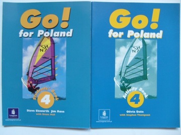 Go for Poland 4 Podręcznik+Ćwiczenia NOWY English