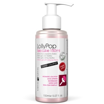 LL LollyPop Tasty Lube 150ml - WIŚNIOWY LIZAK ORAL