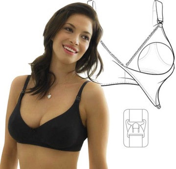 105F Бюстгальтер для беременных Бюстгальтер для кормления хлопок