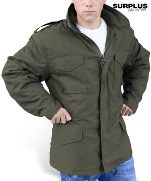 КУРТКА SURPLUS Military M65 ПОДКЛАДКА 2в1 ОЛИВКОВЫЙ L