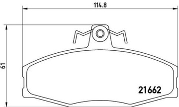 ПЕРЕДНИЕ ДИСКИ + КОЛОДКИ SKODA FELICIA FELICJA 94-02