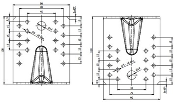 фото ориг. №9, Kps2 angle carpentry work mounting 105x105x90 100 pcs