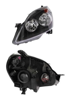 фото ориг. №14, Headlight left (h1/ h7, electric, з engine, insert color: black) opel
