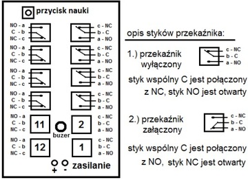 12 к/12 В Пульт дистанционного управления Радиоконтроллер, пульт дистанционного управления с антенной большого радиуса действия