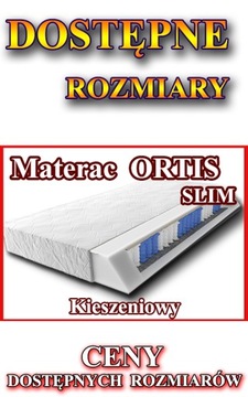 Materac ORTIS SLIM 80x160 - 7STREF H2 - wys. 11cm