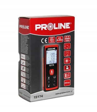 ЛАЗЕРНЫЙ ДАЛЬНОМЕР цифровой 40м Proline15174