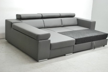 ^NBC DESIGN MODERN УГЛОВОЙ ДИВАН со спальным местом Контейнер из экокожи 1118