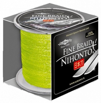 PLECIONKA NIHONTO FINE BRAID FLUO 0,45mm 300m