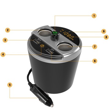 FM-ПЕРЕДАТЧИК BLUETOOTH 2XUSB НАБОР ДЛЯ РУКОВОДСТВА