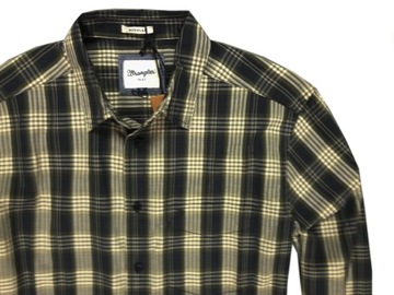 Рубашка в клетку WRANGLER Ivy Green Regular M