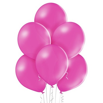 Balony Belbal 12 cali, 30cm róż, fuksja 010/Rose, 100szt