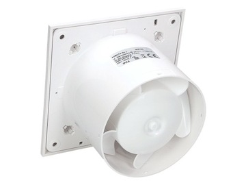 Вытяжной вентилятор fi 100 5Вт 75м3/ч 230В IPX4 белый SILENCE WZ100