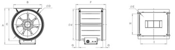 Канальный вентилятор ML PRO 250/1600 HARMANN 1625м3