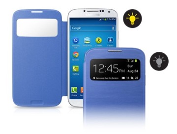100% ОРИГИНАЛЬНЫЙ чехол S View COVER FLIP SAMSUNG GALAXY S4