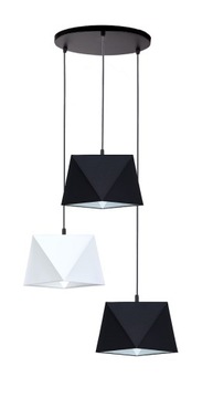 LAMPA PLAFON SALON LISTWA LED DIAMENTY-3 płomienna