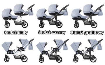 Коляска для близнецов BEBETTO 42 3в1 ATON 5 CYBEX