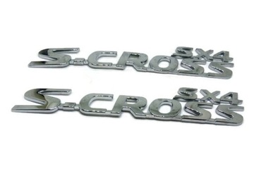 ZNACZEK EMBLEMAT NAPIS SUZUKI S-CR0SS SX4