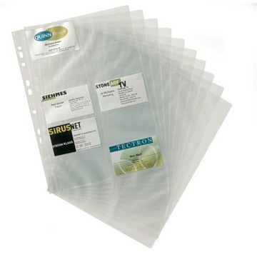 Wkład do wizytownika A4 Durable 10 sztuk koszulka