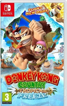 DONKEY KONG COUNTRY TROPICAL FREEZ SWITCH NS NOWA