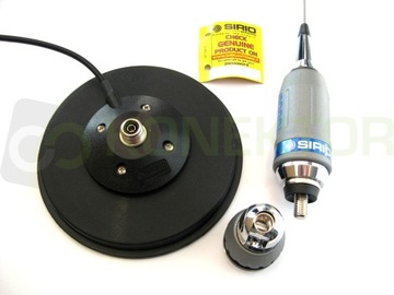 SIRIO TURBO 5000 MAG 145 CB АНТЕННА 196 см, кабель 3,6