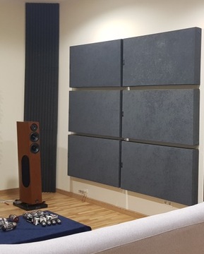 Поглощающие панели из минеральной ваты 120Х60.