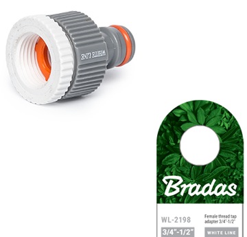 Przyłącze adapter na kran 3/4 z redukcją 1/2 cala