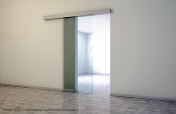 фото ориг. №2, G100 system for sliding doors glass. 180 centimeters