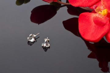 Набор SWAROVSKI эл. РАЗМЕРЫ СЕРЕБРЯНЫХ украшений