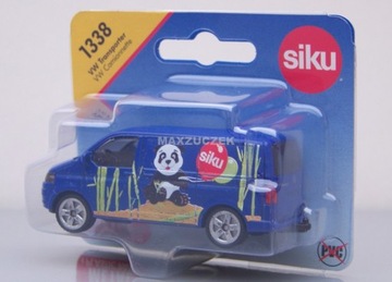 Siku 1338 VW Transporter Panda Niebieski