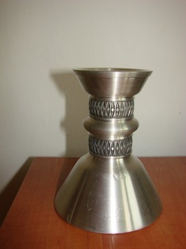 MASTAD PEWTER NORWAY 107 - cynowy świecznik