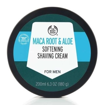 THE BODY SHOP MACA ROOT & ALOE SHAVE CREAM Krem do golenia 200 ml