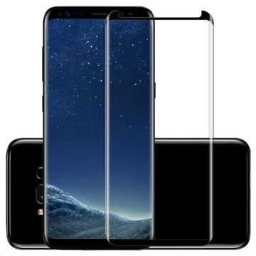 3D ПОЛНОСТЬЮ КЛЕЙНОЕ СТЕКЛО ДЛЯ SAMSUNG GALAXY S8 PLUS