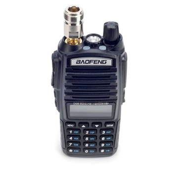 Переходник SMA-F/N с гнездом ПТФЭ/золото