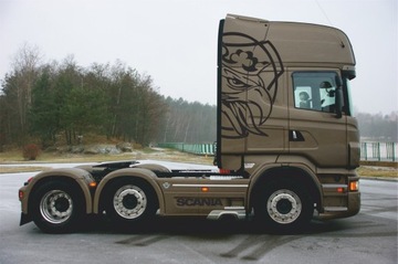 NAKLEJKI NAKLEJKA SCANIA R TOPLINE HIGHLINE WZÓR 9