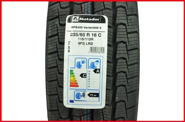 4 x 235/65R16C 115/113R Matador CAŁOROCZNE