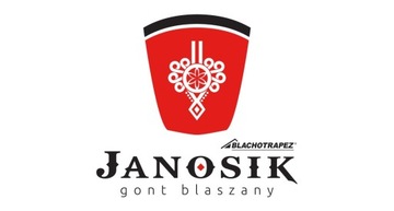 Листовая черепица JANOSIK Blachotrapez RAL 9005 и RAL 7024