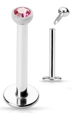 LABRET DO WARGI BRODY UCHA TRAGUSA 1,2/6/2 mm