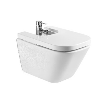 ROCA GAP RIMLESS zestaw muszla WC bidet deska