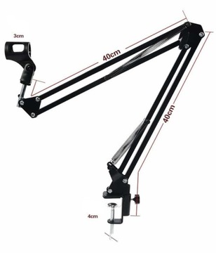 Подставка для микрофона MOZOS SB35, 80 см