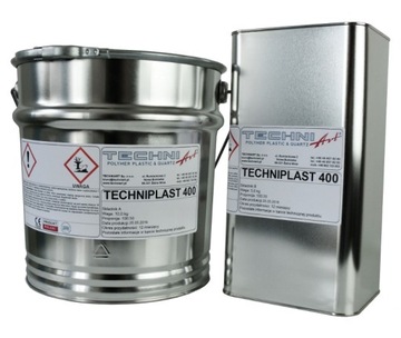 Эпоксидная смола Techniplast 400, бесцветная, 7,5 кг.